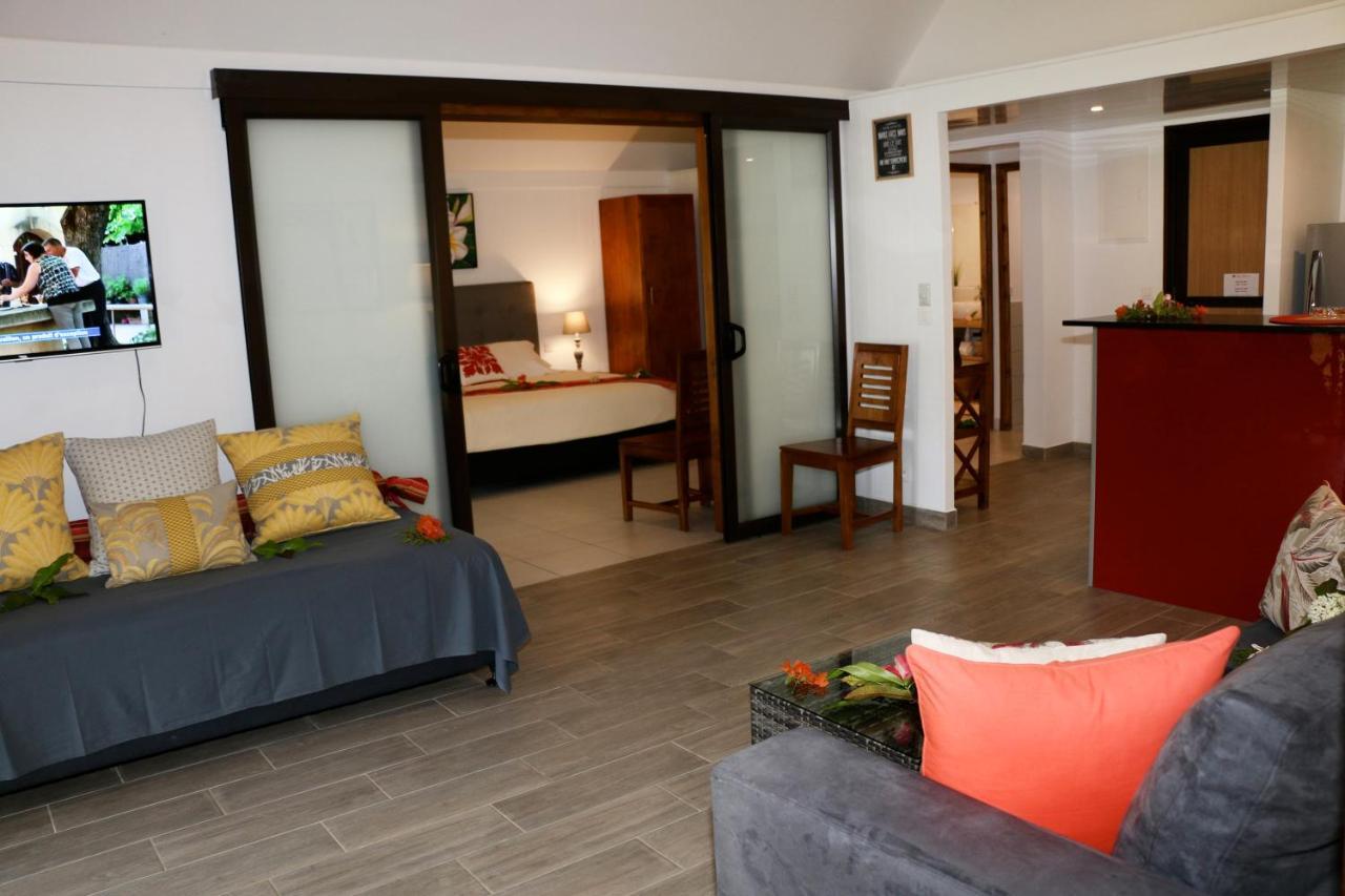Hotel Hibiscus Papetoai Kültér fotó