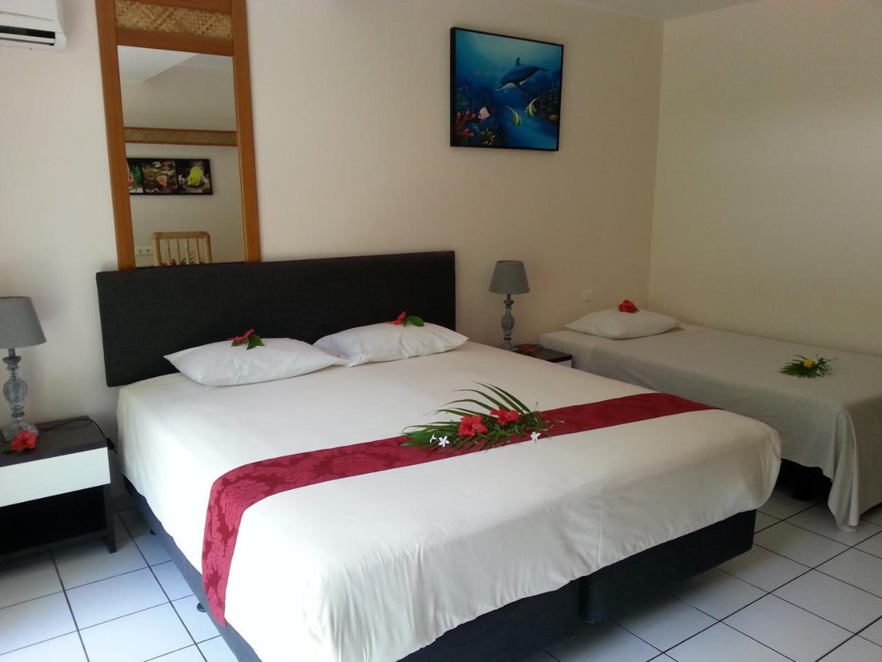 Hotel Hibiscus Papetoai Kültér fotó